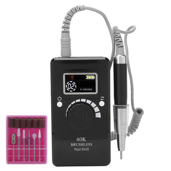 Electric Nail Drill Machine Portable Manicure Kit