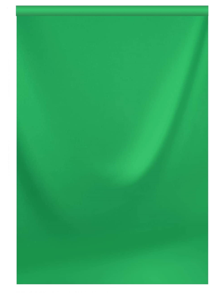 Killer Deals Photography Studio Backdrop Green Muslin Screen 2.7 x 3.96m