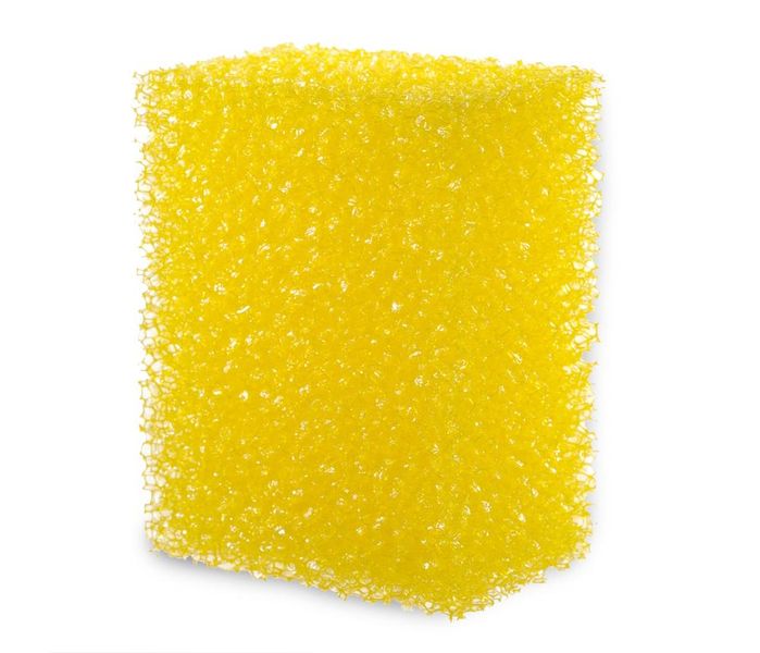 Yellow Exfoliating sponge