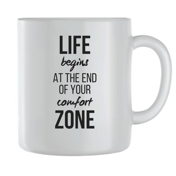 Zone Coffee Mugs for Men Women with Motivational Saying Graphic Cup Gift247