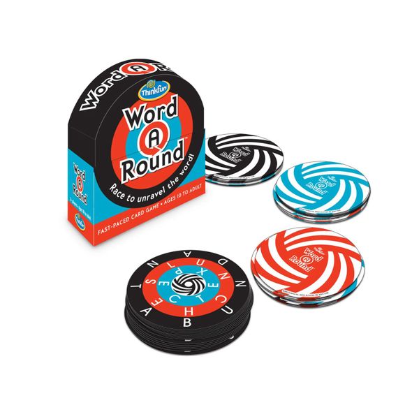ThinkFun WordARound - 100 WordARound Cards with 300 Words