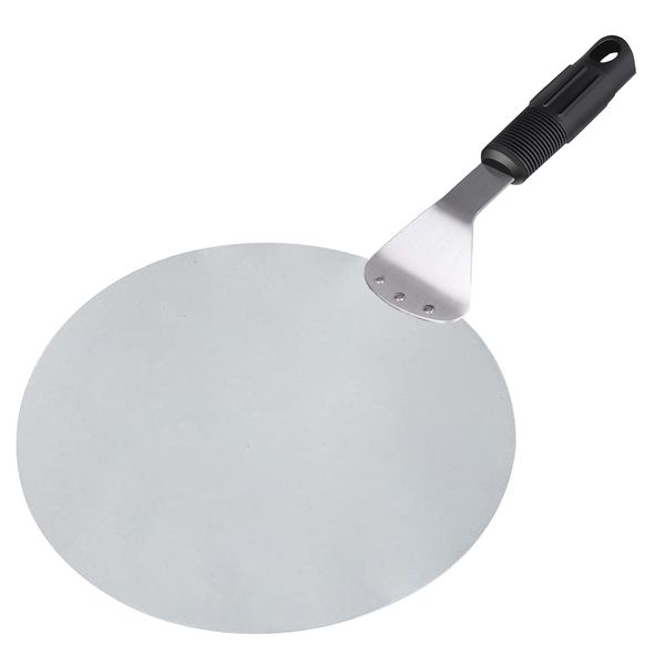 30cm-Stainless Steel Round Pizza Spatula Paddle Foldable,Easy Storage Pizza