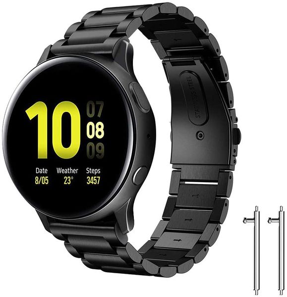 MDM Stainless Steel Strap for Samsung Galaxy 42mm - Black
