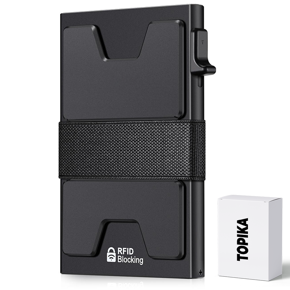 Topika - Wallet for Men,RFID Card Holder Anniversary Gifts for Mens Wallet