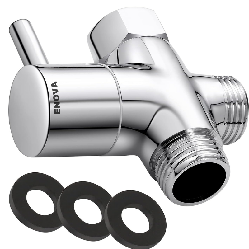 Enova Shower Head Diverter Valve for Hand-Held Showerhead and Fixed Head