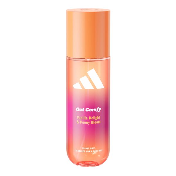 adidas Vibes Get Comfy Fragrance Hair &amp; Body Mist for Women, 236ml