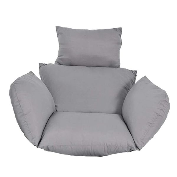 Decor Swing Hanging Chair Cushion 66cm - Padded Seat with Headrest
