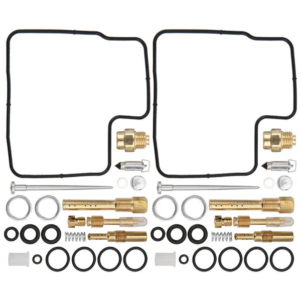 Carburetor Rebuild Kit for VT1100T VT1100D2 VT1100C VT1100C2 - 2 Sets