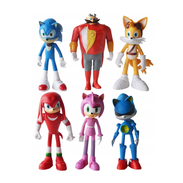 Sonic The hedgehog 4 - Set of 6