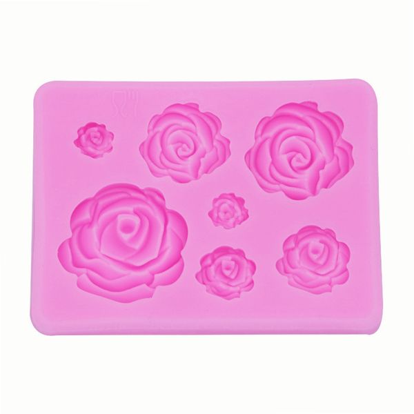 Silicone Rose Fondant Mould