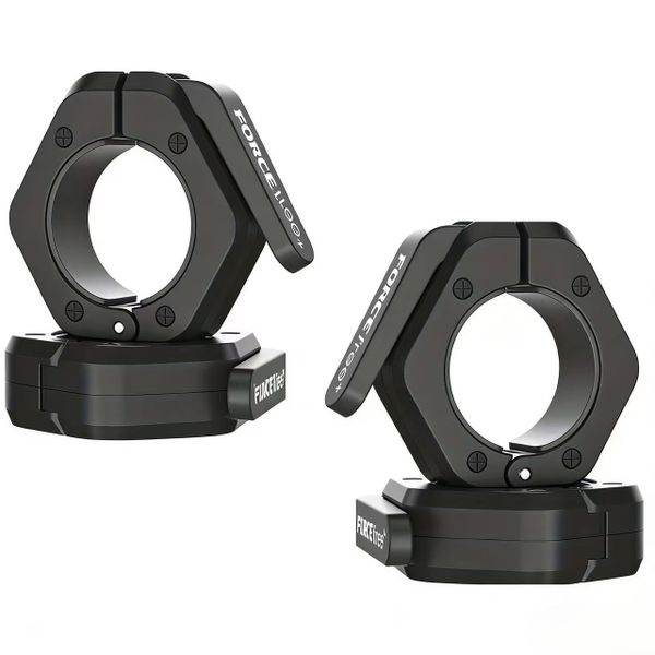 2 Pair of Barbell Clips, Magnetic Barbell Clips
