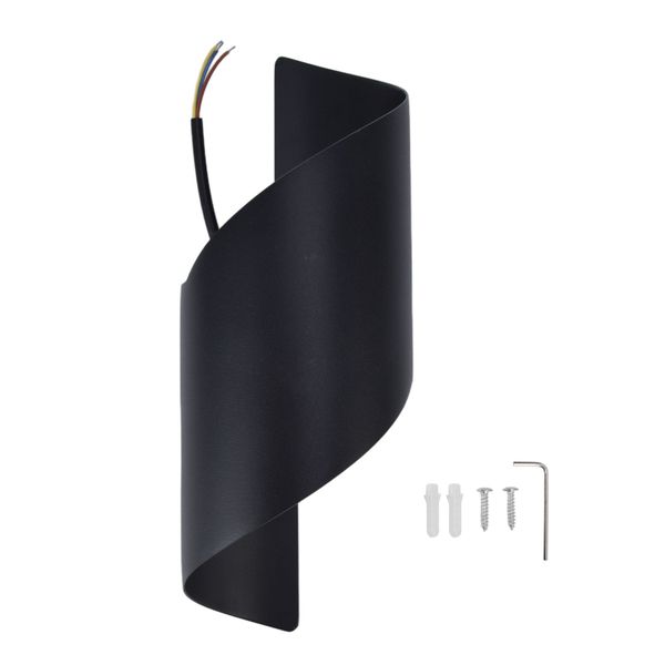 Spiral LED Wall Lamp Warm Waterproof Outdoor