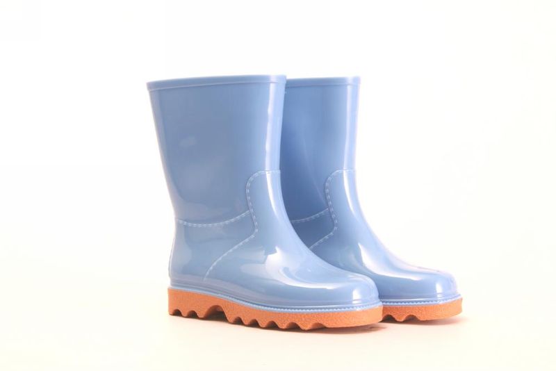 Good Roots Kids Gumboot - Go-Kart Blue