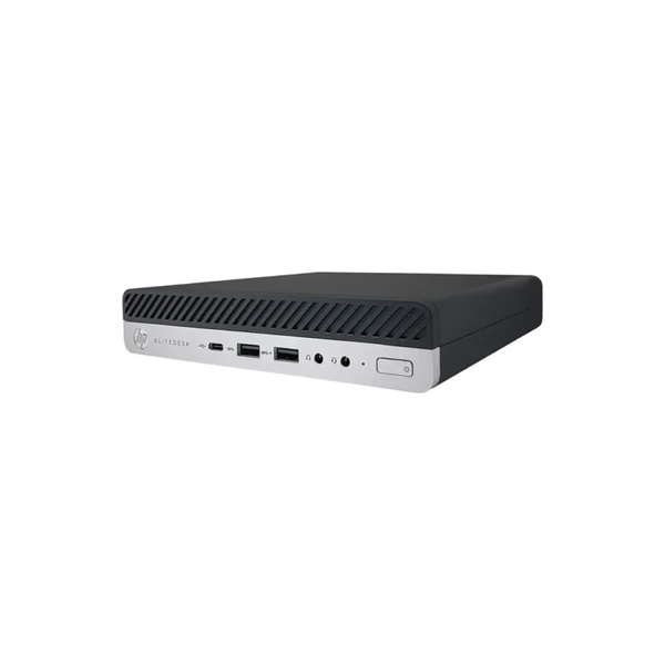 Certified Pre-Owned HP EliteDesk 800 G5 Mini - Intel i3-9th Gen 8/256 SSD