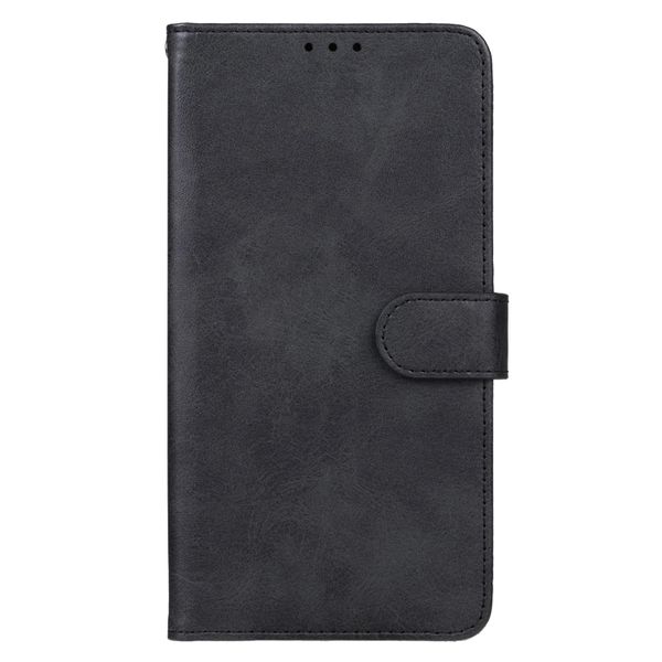 BasicX Leather Phone Case Compatible with Samsung Galaxy A25 5G | Black