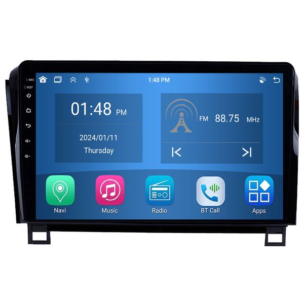 4G+64G Car Radio Compatible with Tundra XK50 2007-2013 Sequoia 2008-2017