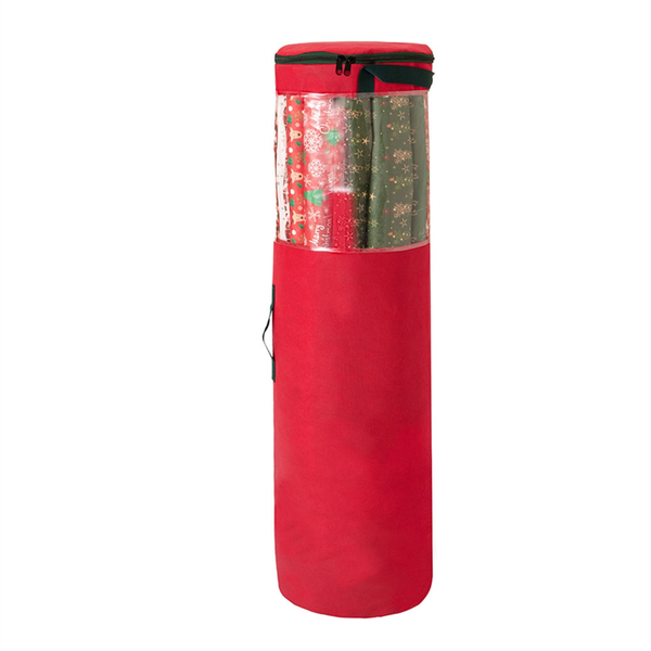 Wrapping Paper Storage Bag Wrapping Paper Organizer Green