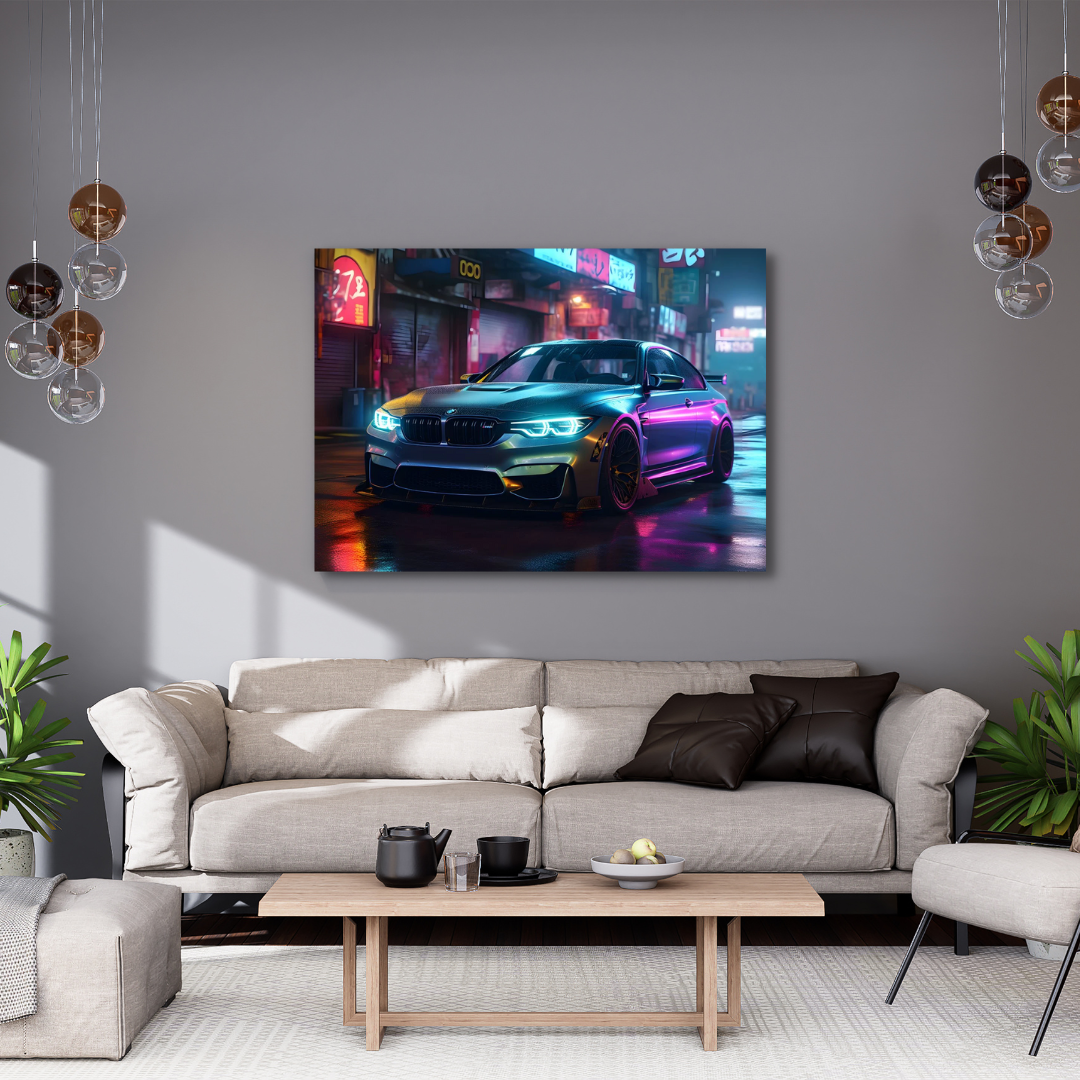 Canvas Wall Art - BMW M3 Artwork