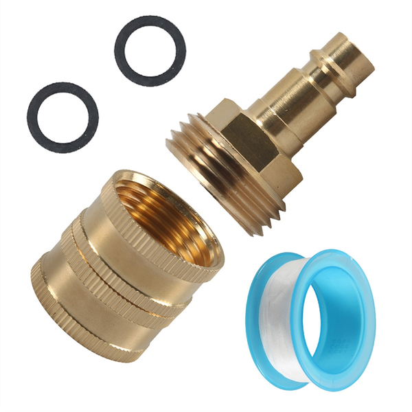Female To Female Swivel Hose Adapter for Rv Compatible with Universal