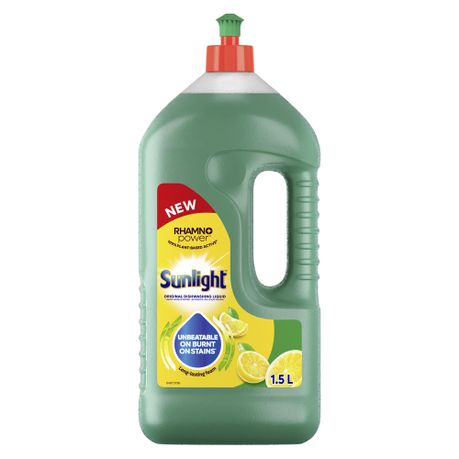 Sunlight Regular Degreasing Dishwashing Liquid Detergent 1500ml Image
