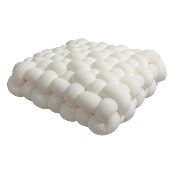 Cushion Woven Pillow Square Backrest Plush Pillow Sofa Cushion