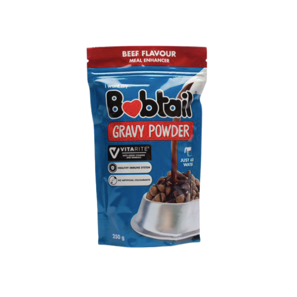 BobtailGravy Powder Beef Flavoured Meal Enhancer 250g x 2 Buy Online