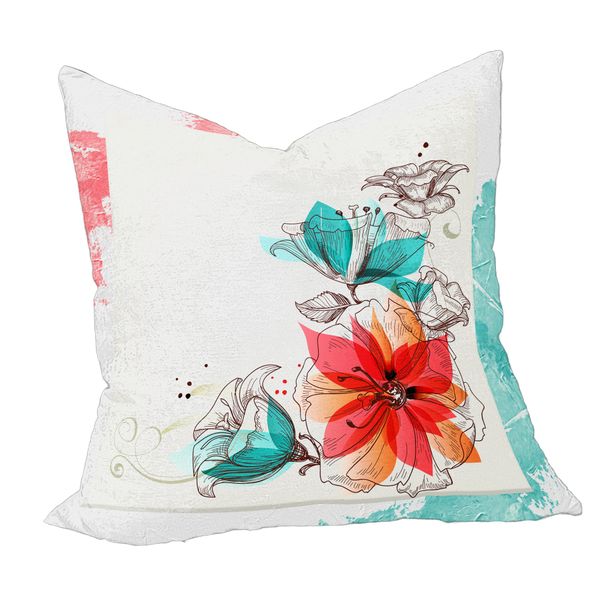 Blue Floral Luxury Scatter