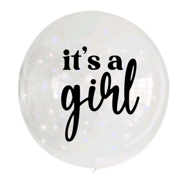 BG - Bobo Balloon - 24inch - Its a girl