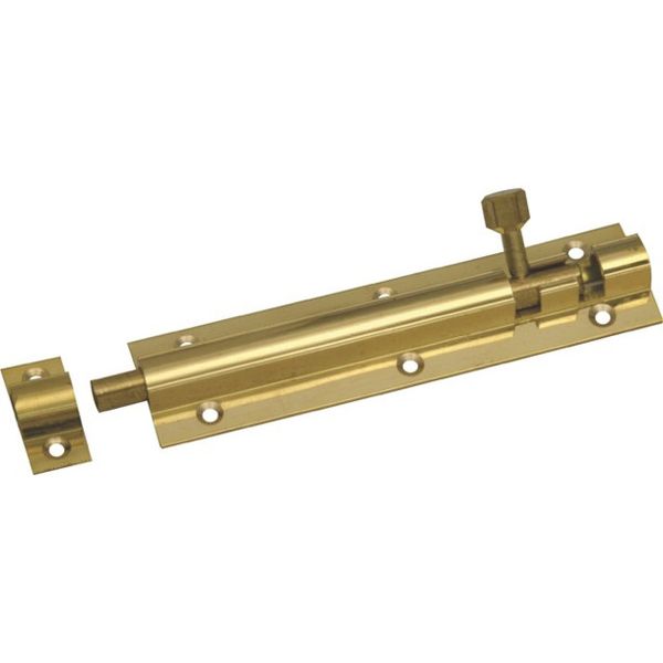 Bulk Pack x 2 Mackie - Bolt Barrel Straight Solid Brass 100mm