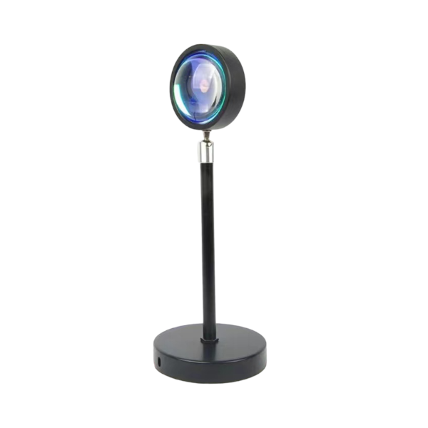 YD-001 - Sunset Projector Lamp with Changeable Sheet - Black