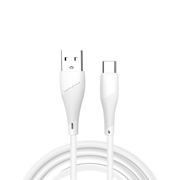 WUW - X197 - 30Pcs Fast Charging USB to Type-C Data Cables - 1M - White