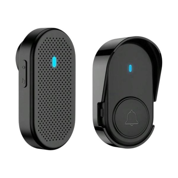 Creperture Wireless Doorbell Waterproof Battery Operated 300M Range
