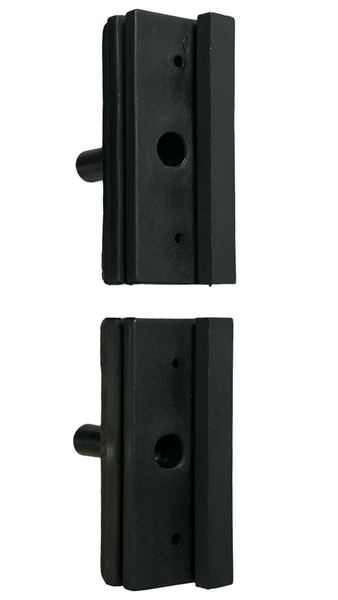 Black Premium Shower Pivot Set of 2