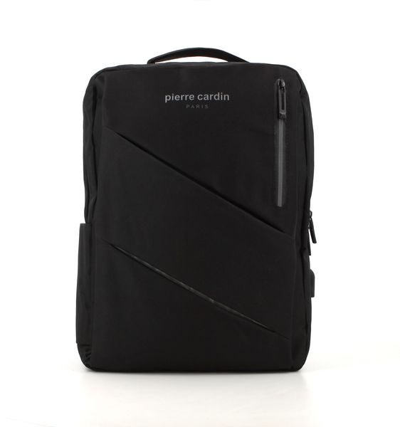 Pierre Cardin Juneau Laptop Backpack - Black