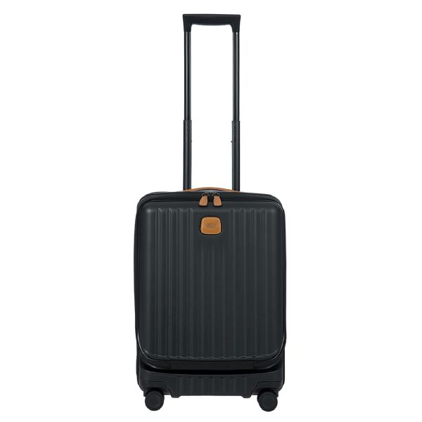 Bric's Capri - 55cm Trolley with Pocket - Black