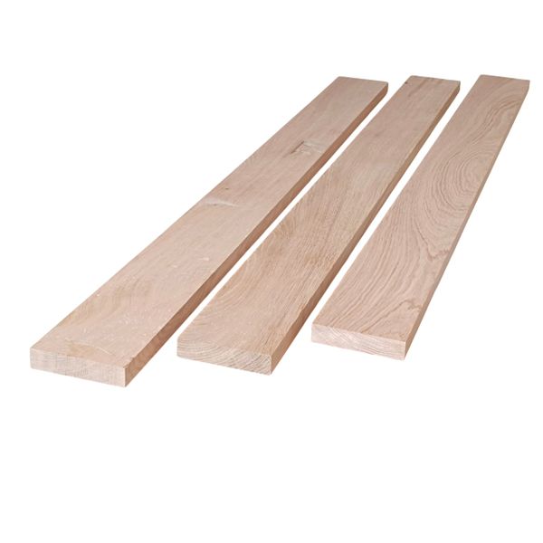 Oak Hard Wood Timber Planks (3-Pack) (120x10cm)