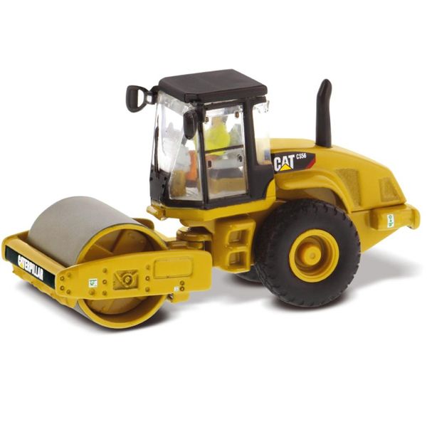 Diecast Masters - 1/87 CAT CS56 Smooth Drum Vibratory Compactor - Ho Series
