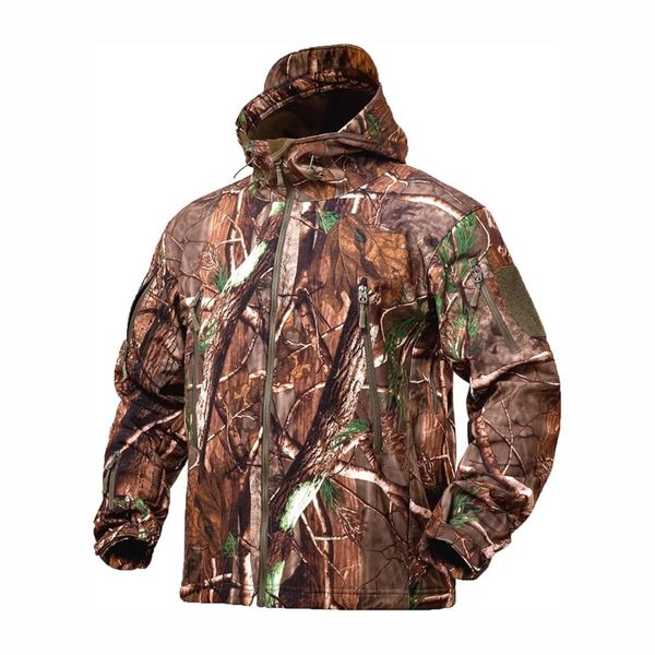 Camouflage Jacket - Water-Repellent - Windproof
