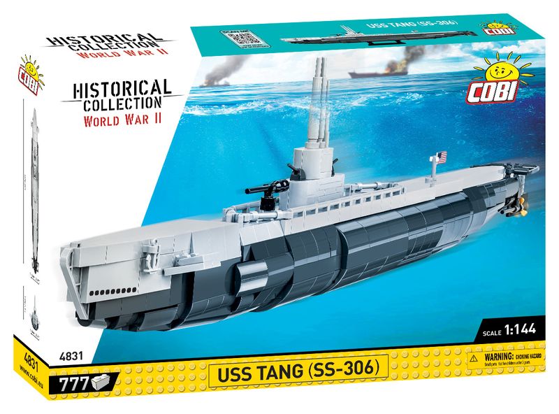 WW2 USS Tang Submarine Construction Model