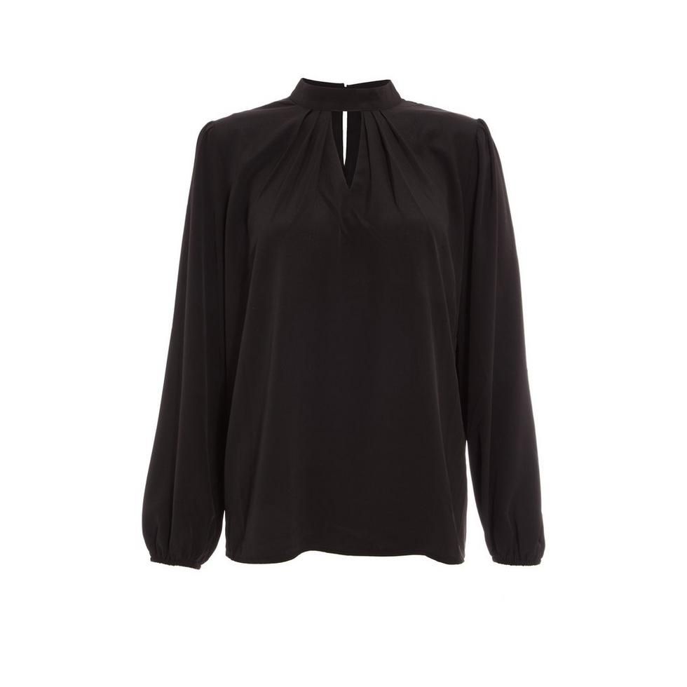 Quiz Ladies Black Turtle Neck Blouse - Black | Shop Today. Get it ...