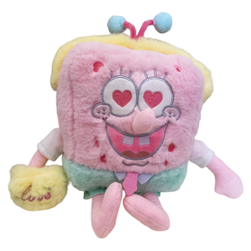 Tickle-Me-Pink SpongeBob Lovebug: 27cm Plushie Joy - Huggable Happiness ...