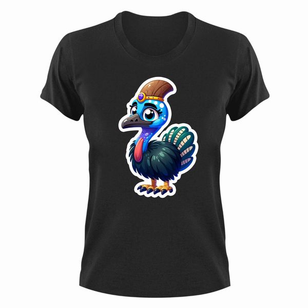 Cassowary 2 T-Shirt Gift Idea Christmas Birthday Present 322