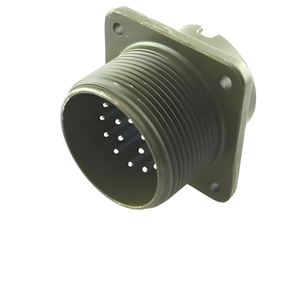 XY3102A-20-29P MIL-5015 Square Flange Receptacle 17-Pin