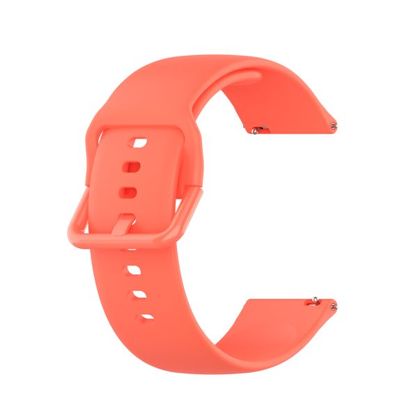 Silicone Strap Compatible with Fitbit Versa/ Versa 2 (M/L)-Watermelon Red