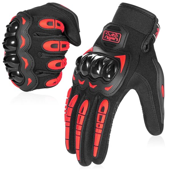 Full Finger Motorcycle Gloves Touchscreen Anti-Slip Riding Gloves