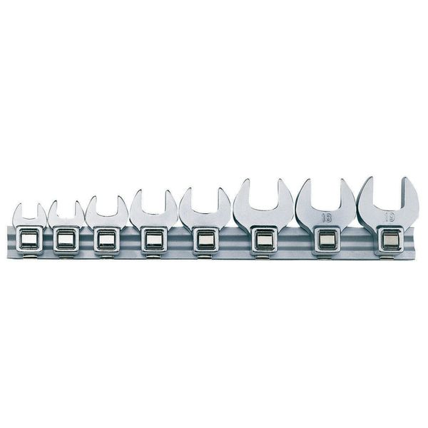 TengTools - 8 Piece Crowfoot Wrench Set - M3808MM