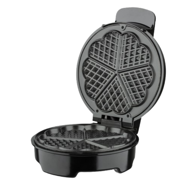 HM-3024 5-Slice Heart Shaped Non-Stick Electric Waffle Maker