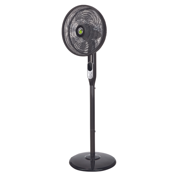 Solent White Remote Controlled Pedestal Fan