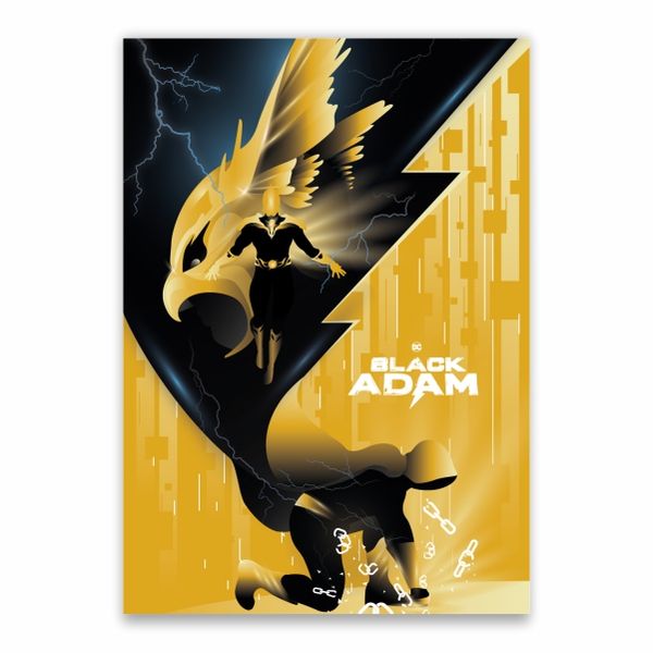Black Adam Poster - A1