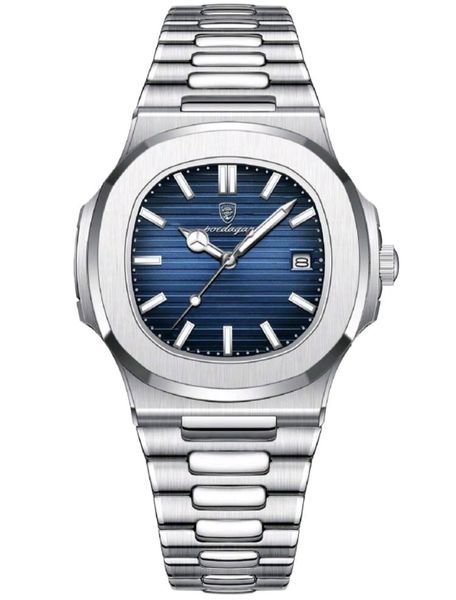 Poedagar Men's Luxury Waterproof Business Watch image